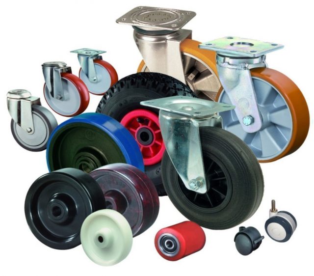 Разнообразие колес для тележек Разнообразие колес для тележек