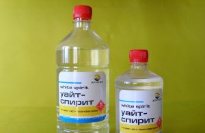 Несколько вариантов применения Уайт-спирита