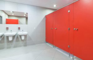 Перегородки в общественном санузле: из чего изготавливают и где заказать?