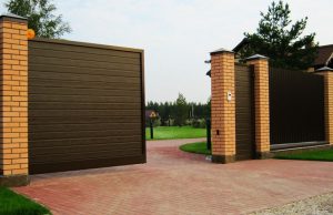 Виды въездных ворот