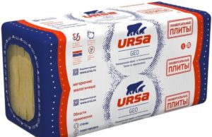 Особенности стекловаты URSA