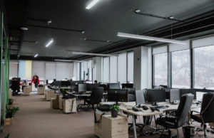 Отделка офиса открытого типа (open space)