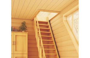 Деревянные лестницы для чердака