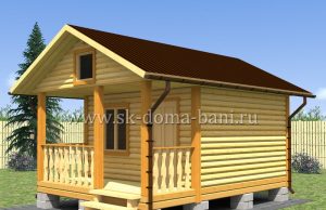 Купить бани из бруса Московская область проекты и цены от производителя