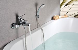 Типы смесителей для ванн