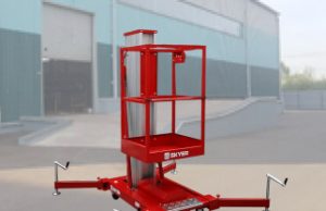 Одномачтовые телескопические подъемники: что это за техника, как применяется на стройке