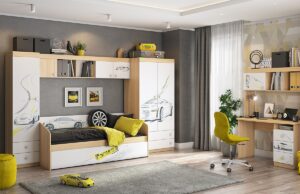 Дизайн детской комнаты для школьника