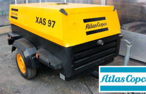 Дизельный компрессор для пескоструйных работ