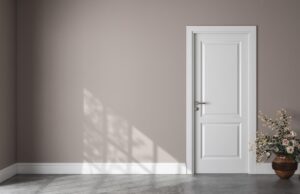 Уход за эмалированными межкомнатными дверями