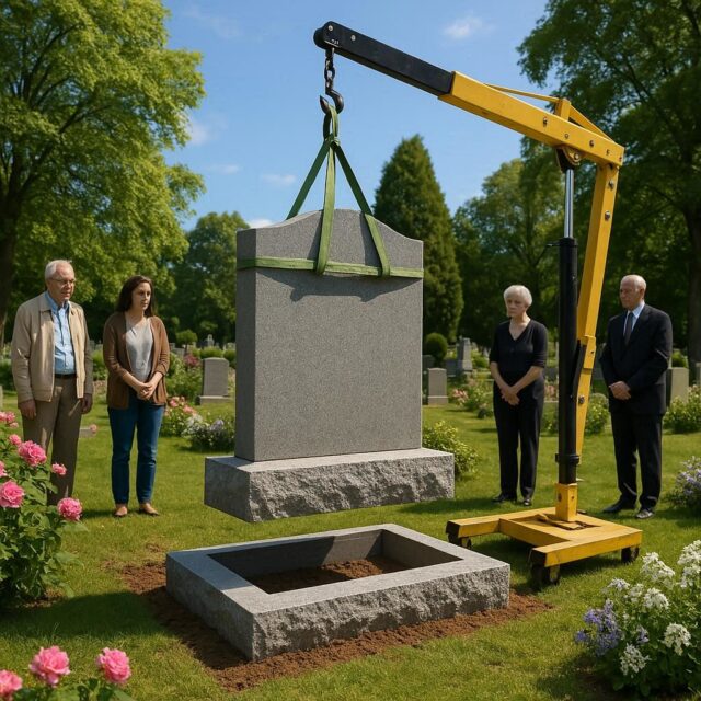 Этапы изготовления гранитного памятника: от идеи до установки на участке